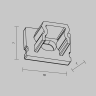 Комплект заглушек MAYTONI для профиля ALM-1007-S-2M 642010