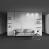 Трековый светильник MAYTONI FOCUS LED LEVITY TR187-1-5W2.7K-M-BBS