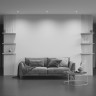 Встраиваемый светильник MAYTONI SLIM DL027-2-01B